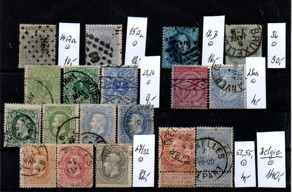 5707 Belgie, sestava, o
